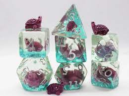 Gummy Turtle RPG Dice Set - Game On
