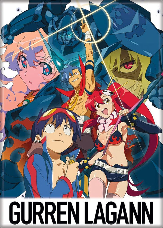 Gurren Lagann Group - Magnet - Game On
