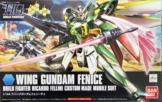 HG Build Series #06 Wing Gundam Fenice - Game On