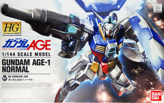 HGAGE #01 1/144 Gundam AGE-1 Normal - Game On