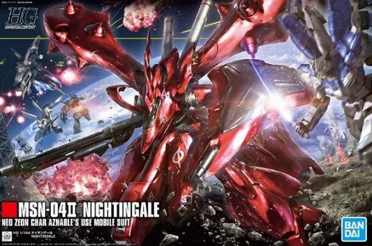 HGUC #240 1/144 MSN 04II Nightingale "Gundam: Char's Counterattack" - Game On