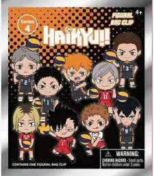 Haikyuu!! 3D Foam Bag Clip, Series 4 - Game On