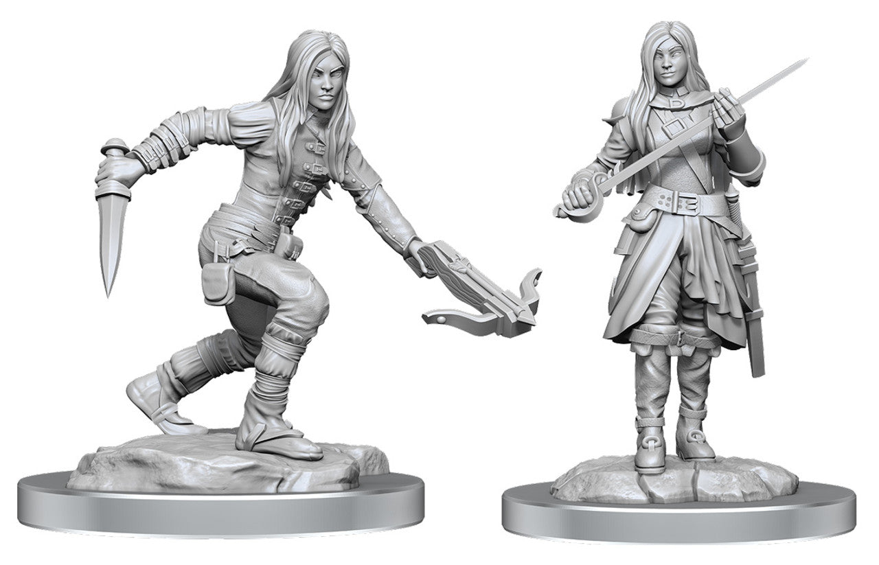 Half Elf Rogue Female - Character - Game On