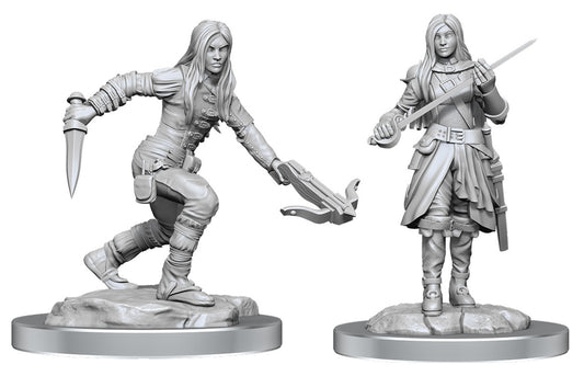 Half Elf Rogue Female - Character - Game On