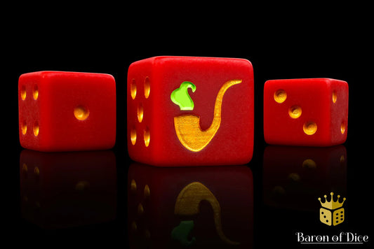 Halfling Pipe Dice - 10ct - Game On