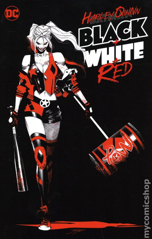 Harley Quinn Black White & Red - Game On