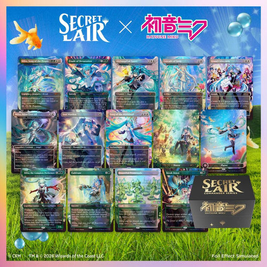 Hatsune Miku Commander Deck - Game On