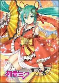 Hatsune Miku Fans Magnet - Game On