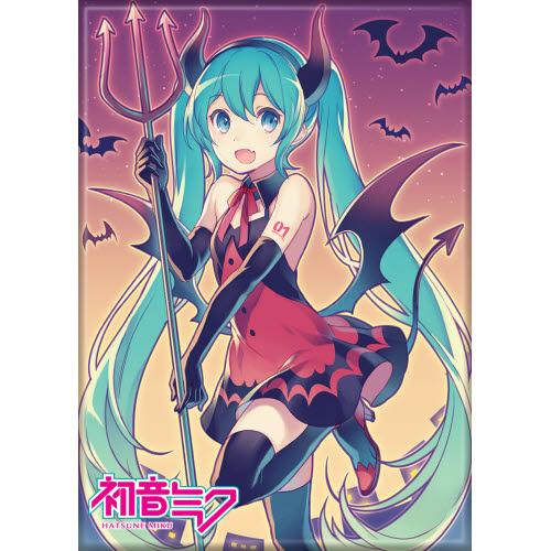 Hatsune Miku Halloween Magnet - Game On
