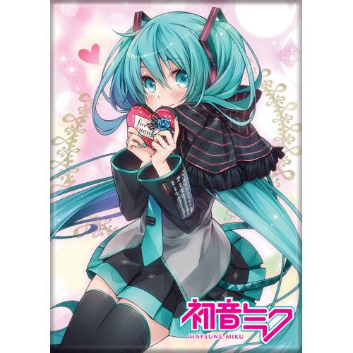 Hatsune Miku Heart Magnet - Game On
