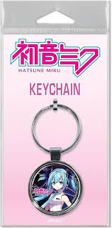 Hatsune Miku - Kirabagani Keychain - Game On
