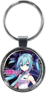 Hatsune Miku - Yasasan Blue Keychain - Game On