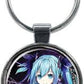 Hatsune Miku - Yasasan Blue Keychain - Game On