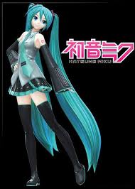 Hatsune Miku on Black Magnet - Game On