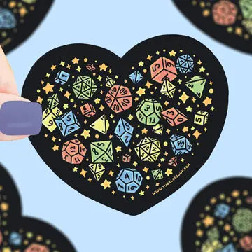 Heart of Dice Sticker - Game On