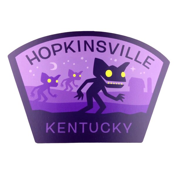 Hopkinsville, Kentucky Travel Sticker - Game On