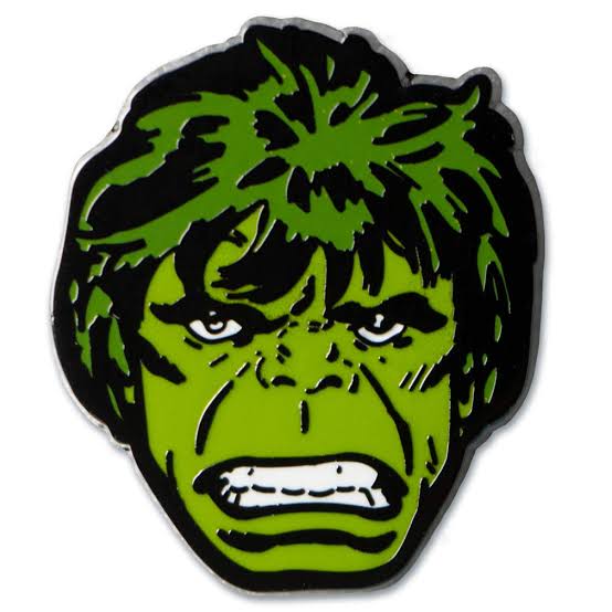 Hulk Head Enamel Pins - Game On