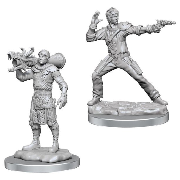 Human Artificer & Human Apprentice - Character - Game On