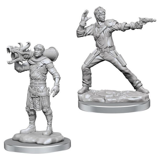Human Artificer & Human Apprentice - Character - Game On