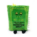I Like My Books With Extra Monster Smut" Book Plush - Game On