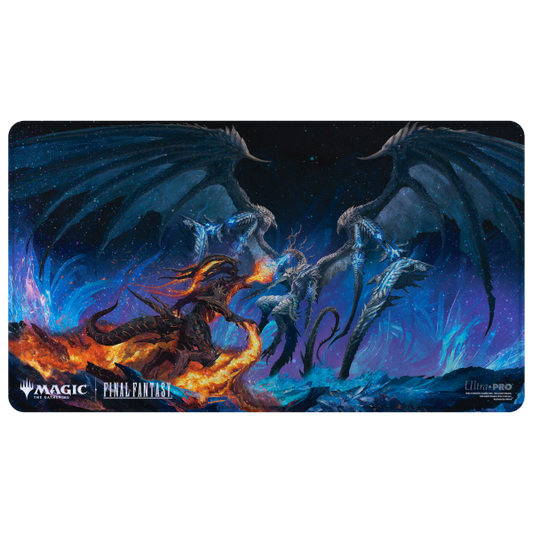 Ifrit vs Bahamut Holofoil Playmat - Game On