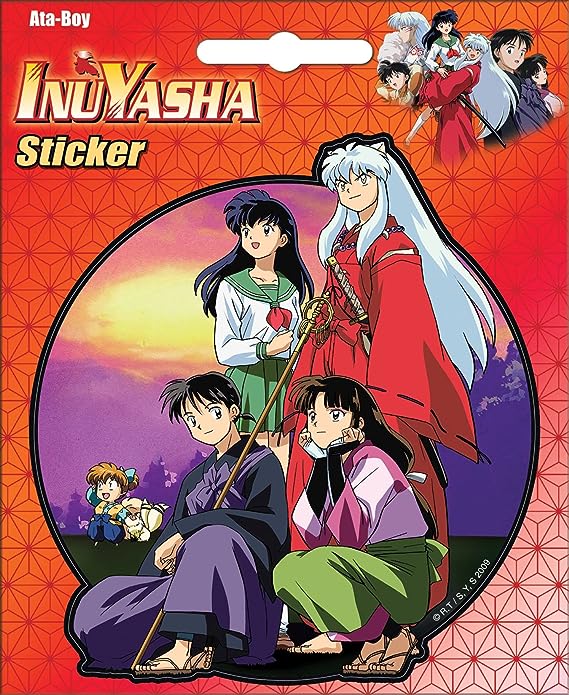 Inuyasha - Cast Sticker - Game On