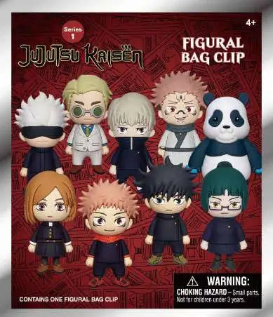 Jujutsu Kaisen 3D Foam Bag Clip Series 1 - Game On