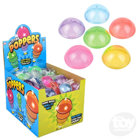 Jumbo Glitter Poppers - Game On