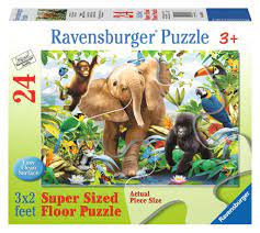 Jungle Juniors 24pc Puzzle - Game On