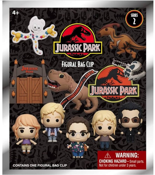 Jurassic Park - Foam Bag Clip - Game On