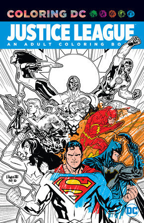 Justice League: An Adult Coloring Book - Game On