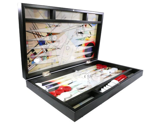 Backgammon - Kandinsky Decoupage - Classic - Game On