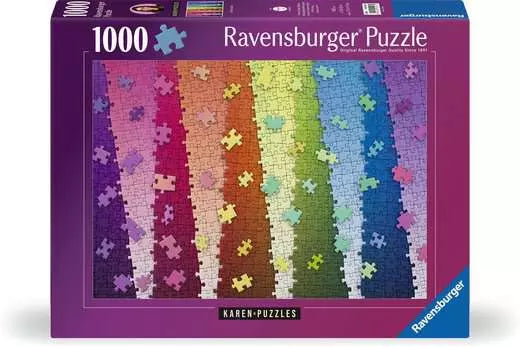 Karen Puzzles: Colors on Colors 1000 pc Puzzle - Game On