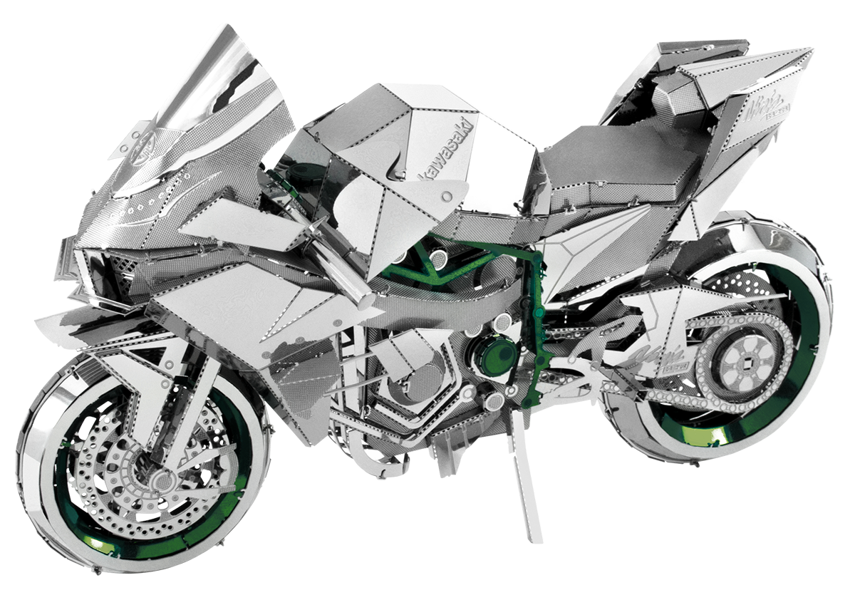 Kawasaki Ninja Motorcycle - COLOR - Game On