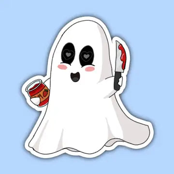Knife Ghost Sticker - Game On