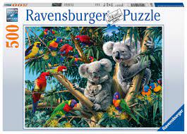 Koalas in a Tree 500 pc Puzzle - Game On