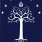 Lord of the Rings Gondor Insignia Tree Stars Magnet - Game On