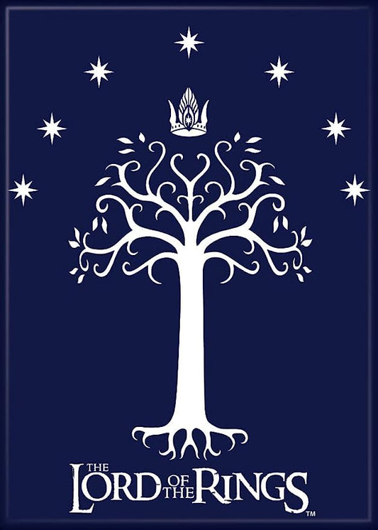 LOTR Gondor Insignia Tree Stars Magnet - Game On