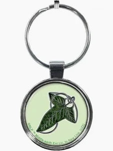 LOTR Leaf of Lorien Keychain - Game On