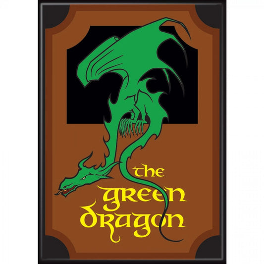 LOTR The Green Dragon Sign Magnet - Game On