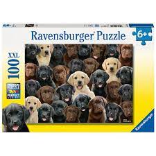 Labradors 100pc Puzzle - Game On