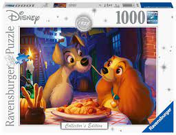 Lady and the Tramp 1000 pc Puzzle - Game On