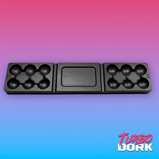 Large Black Silicone Dry Palette - Game On