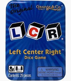 Left Right Center - Dice Games - Game On