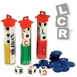 Left Right Center Travel - Dice - Game On