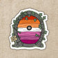 Lesbian Pride Fairy Door Sticker - Game On