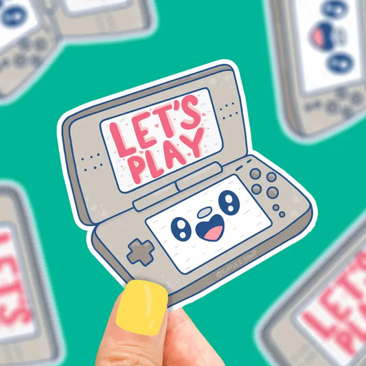 Lets Play DS - Sticker - Game On