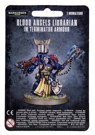Librarian in Terminator Armour - Blood Angels - Game On