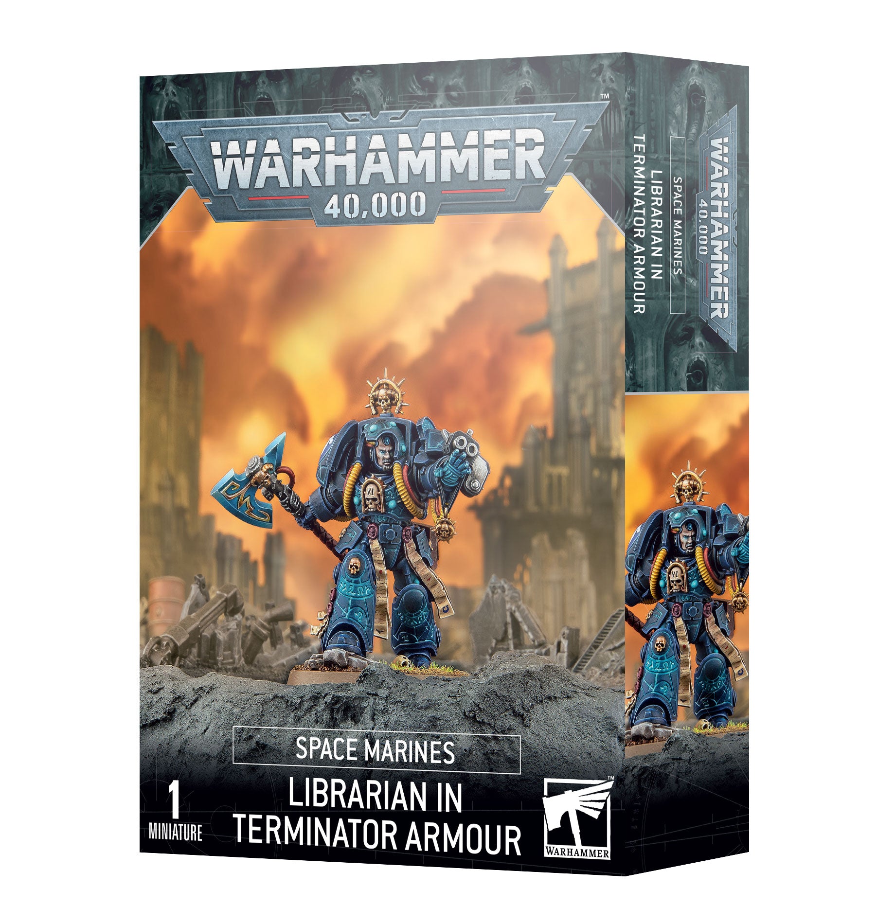 Librarian in Terminator Armour - Space Marines - Game On