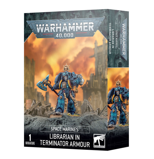 Librarian in Terminator Armour - Space Marines - Game On